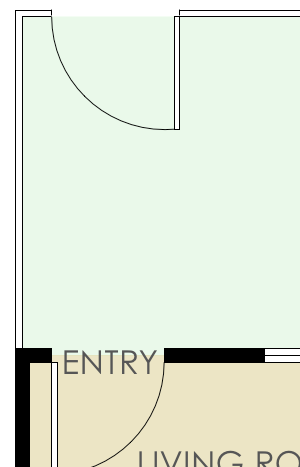 One Bedroom One Bath 348 Sq Ft One Bedroom One Bath 348 Sq Ft